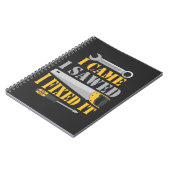 Carnet Outil d'atelier pour menuisiers amusants (Côté gauche)