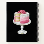 Carnet Outils Bakers aquarelle personnalisés Modèles de r (Dos)