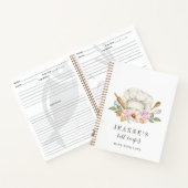 Carnet Outils Bakers aquarelle personnalisés Modèles de r (Intérieur)