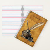 Carnet Outils d'écriture antique (À l'intérieur)