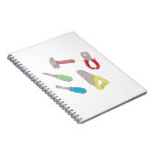 Carnet Outils Handyman Cute (Côté Droit)