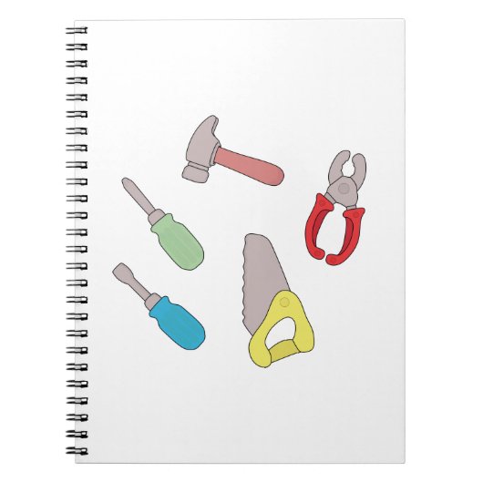 Carnet Outils Handyman Cute (Devant)