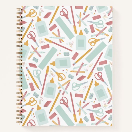 Carnet Outils scolaires (Devant)