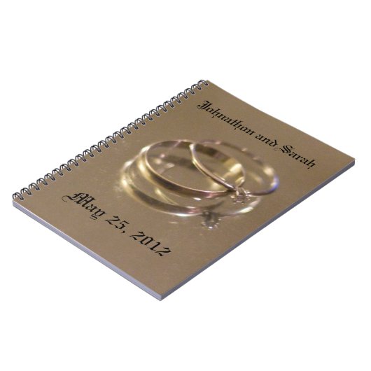 Carnet Ouverture de session mariage (Côté gauche)
