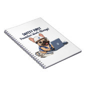 Carnet Ouvrier de la construction Frenchie Sécurité d'abo (Côté Droit)
