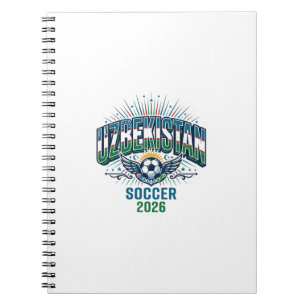 Carnet Ouzbékistan Football 2026 Football Gras Country Ty