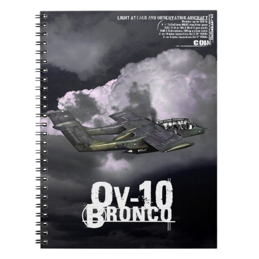 Carnet OV-10 Bronco (Devant)