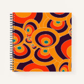 Carnet Ovales couleur Abstrait - Géométrique moder (Devant)