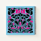 Carnet Overgrowth Illustrated Art Nouveau (Dos)