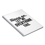 Carnet overthink (Côté Droit)