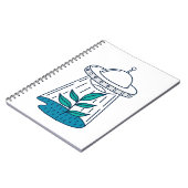 Carnet OVNI Alien (Côté gauche)
