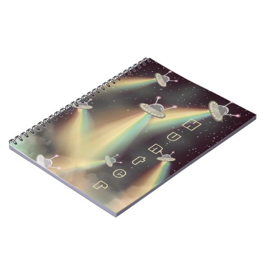 Carnet OVNI Attaquer l'alien terrestre à l'école (Côté gauche)