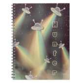 Carnet OVNI Attaquer l'alien terrestre à l'école (Devant)