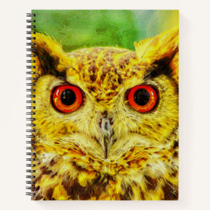 Carnet Owl Art
