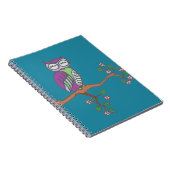 Carnet Owl art Night Blue (Côté Droit)