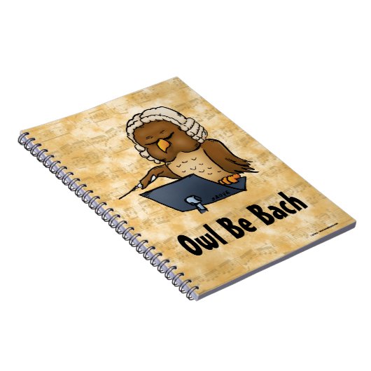 Carnet Owl Be Bach (Côté Droit)