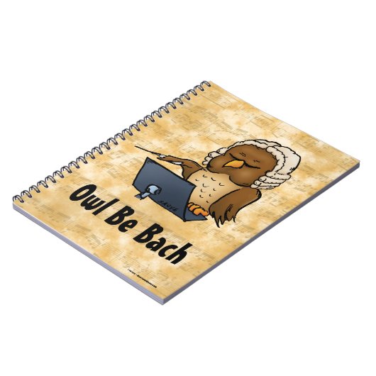 Carnet Owl Be Bach (Côté gauche)