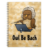 Carnet Owl Be Bach (Devant)