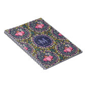 Carnet Owl Folk Navy (Côté Droit)