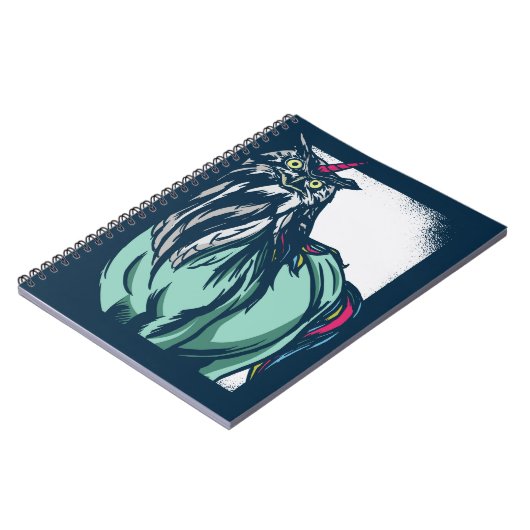 Carnet Owl Unicorn (Côté gauche)