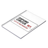 Carnet Oxford Circus (Côté gauche)