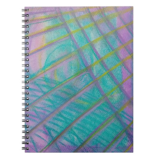 Carnet P34 Art Abstrait Coloré Unique (Devant)