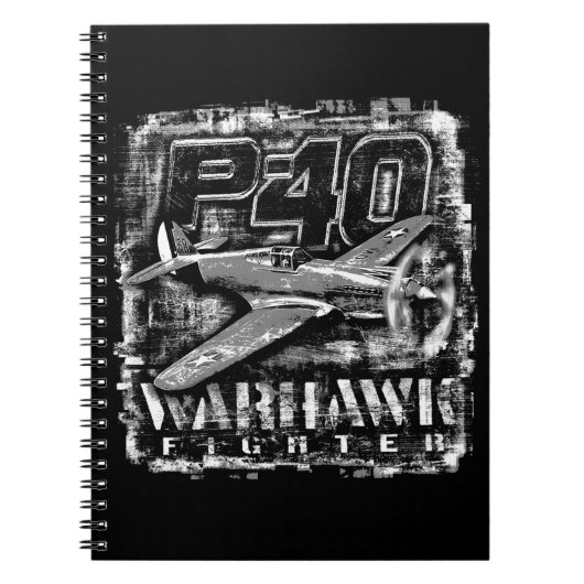 Carnet P-40 Warhawk (Devant)