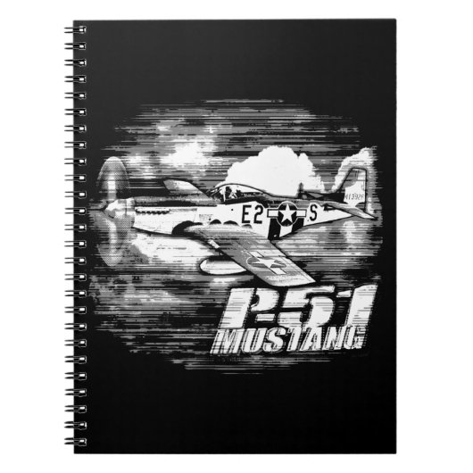 Carnet P-51 Mustang (Devant)