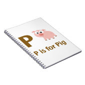 Carnet P est pour le cochon (Côté Droit)