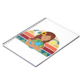 Carnet Pachamama Terre Mère Dieu Incan tournesol (Côté gauche)