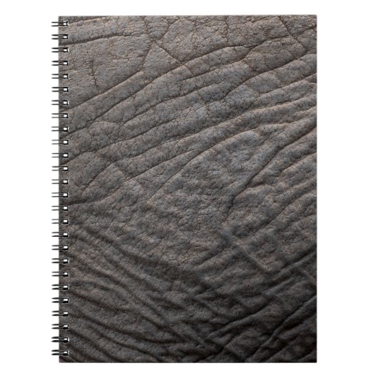 Carnet Pachyderme de texture de peau d'éléphant (Devant)