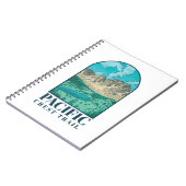 Carnet Pacific Crest Trail Art (Côté gauche)