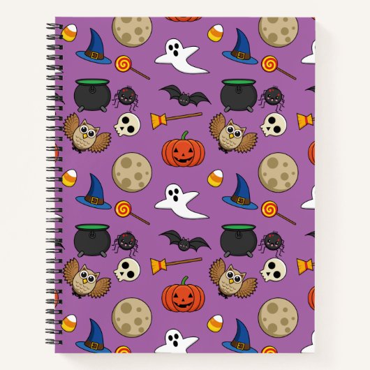 Carnet Pack Halloween Kawaii (Devant)
