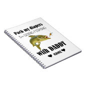 Carnet Pack My Diapers, je vais pêcher avec papa (Côté Droit)