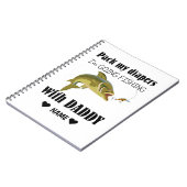 Carnet Pack My Diapers, je vais pêcher avec papa (Côté gauche)