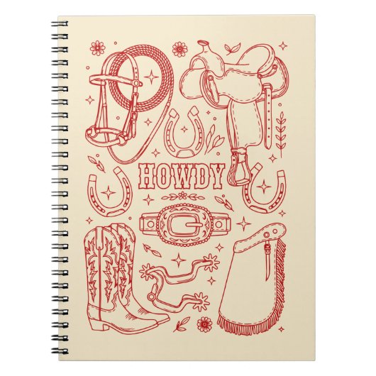 Carnet Pack Texas Cowboy (Devant)