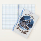 Carnet Pack Wolf - Pas seulement une équipe, une famille (À l'intérieur)