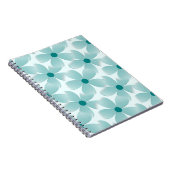 Carnet Padrão floral verde. (Côté Droit)