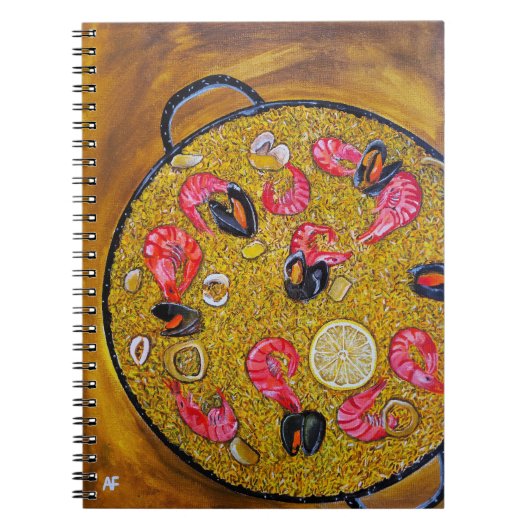 Carnet Paella De Marisco (Devant)