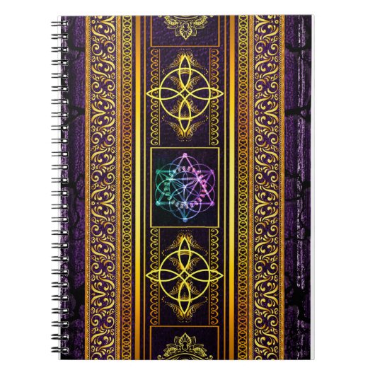 Carnet Pagan Tome Dark Magic Spells Wiccan & Witchcraft 2 (Devant)