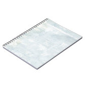 Carnet Page d'art Grunge Bleu (Côté gauche)