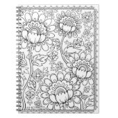 Carnet Page de coloriage (Devant)