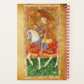 CARNET PAGE DE TAROTS ANCIENS ET CHEVALIER DES COUPES (Verso)