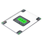 Carnet pager émoji (Côté gauche)