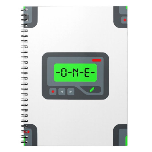 Carnet pager émoji (Devant)