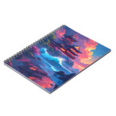 Carnet Pagode Dreamwave au bord de la mer (Côté gauche)