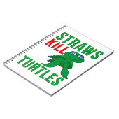 Carnet Paille tue les tortues (Côté gauche)