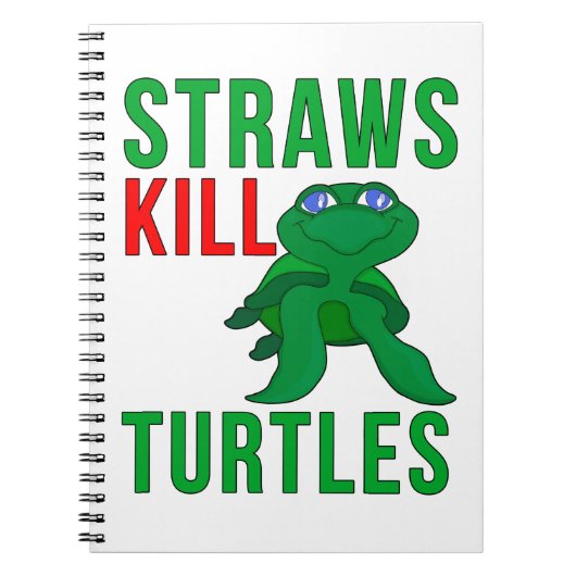Carnet Paille tue les tortues (Devant)
