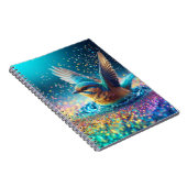 Carnet Pailleté d'oiseau (Côté Droit)