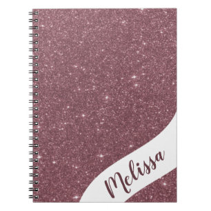 Carnet Pailleté personnalisé